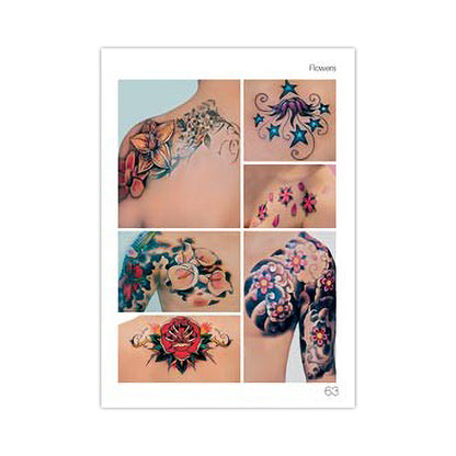 Tattoo Book of Flowers and Roses — Softcover Book - Monster Steel