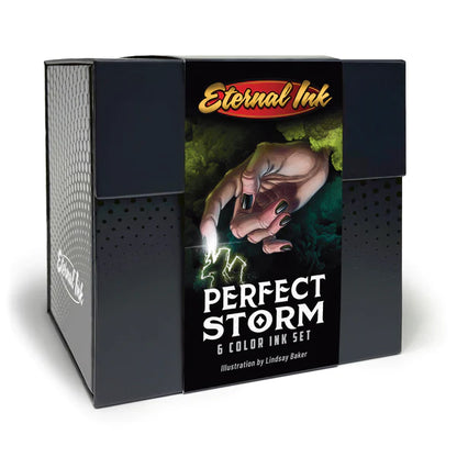 Eternal Tattoo Ink - Mike DeVries Perfect Storm Set of 6 - 1oz Bottles - Monster Steel