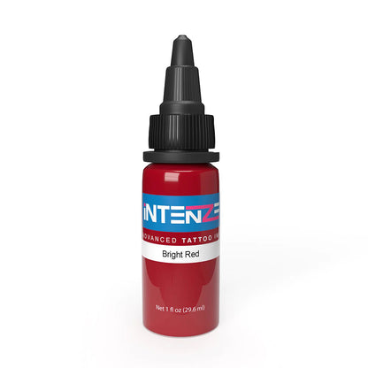 Intenze Tattoo Ink - Bright Red - Pick Size - Monster Steel