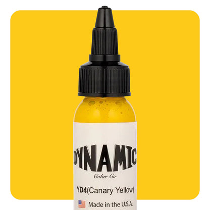Dynamic Tattoo Ink | Canary Yellow | 1 oz - Monster Steel
