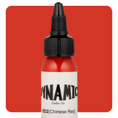Dynamic Tattoo Ink | Chinese Red | 1oz - Monster Steel