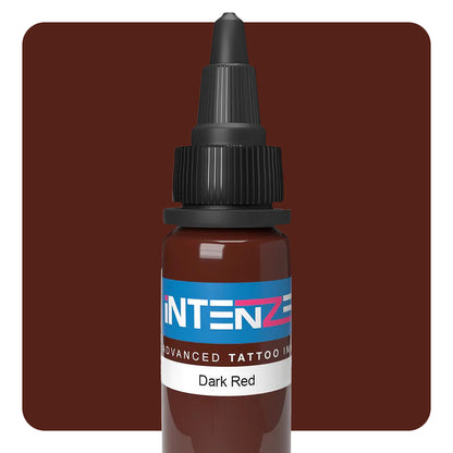 Intenze Tattoo Ink - Dark Red - Pick Size - Monster Steel
