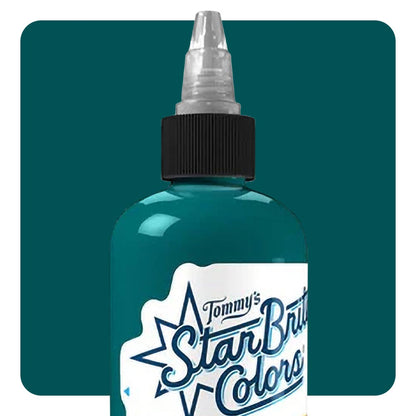 StarBrite Sterilized Tattoo Ink | Deep Turquoise - Monster Steel