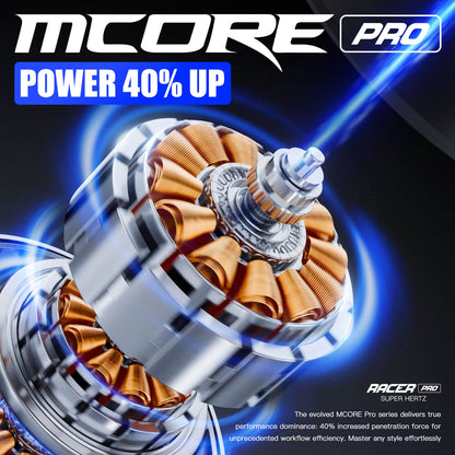 Dragonhawk Mast Racer Pro Wireless Tattoo Pen Machine — Black — 4.2mm Stroke - Monster Steel