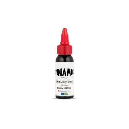 Dynamic Union Black Tattoo Ink 1oz - 01
