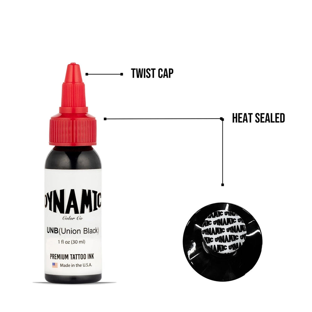 Dynamic Union Black Tattoo Ink 1oz - 04