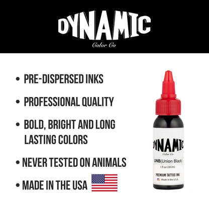 Dynamic Union Black Tattoo Ink 1oz - 05