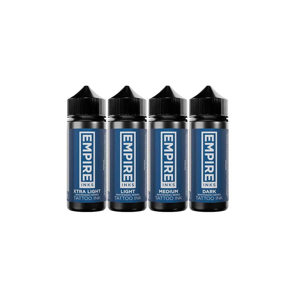 Empire Inks | 4-Stage White Wash Set | 4 oz