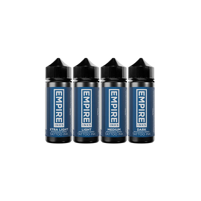Empire Inks | 4-Stage White Wash Set | 4 oz