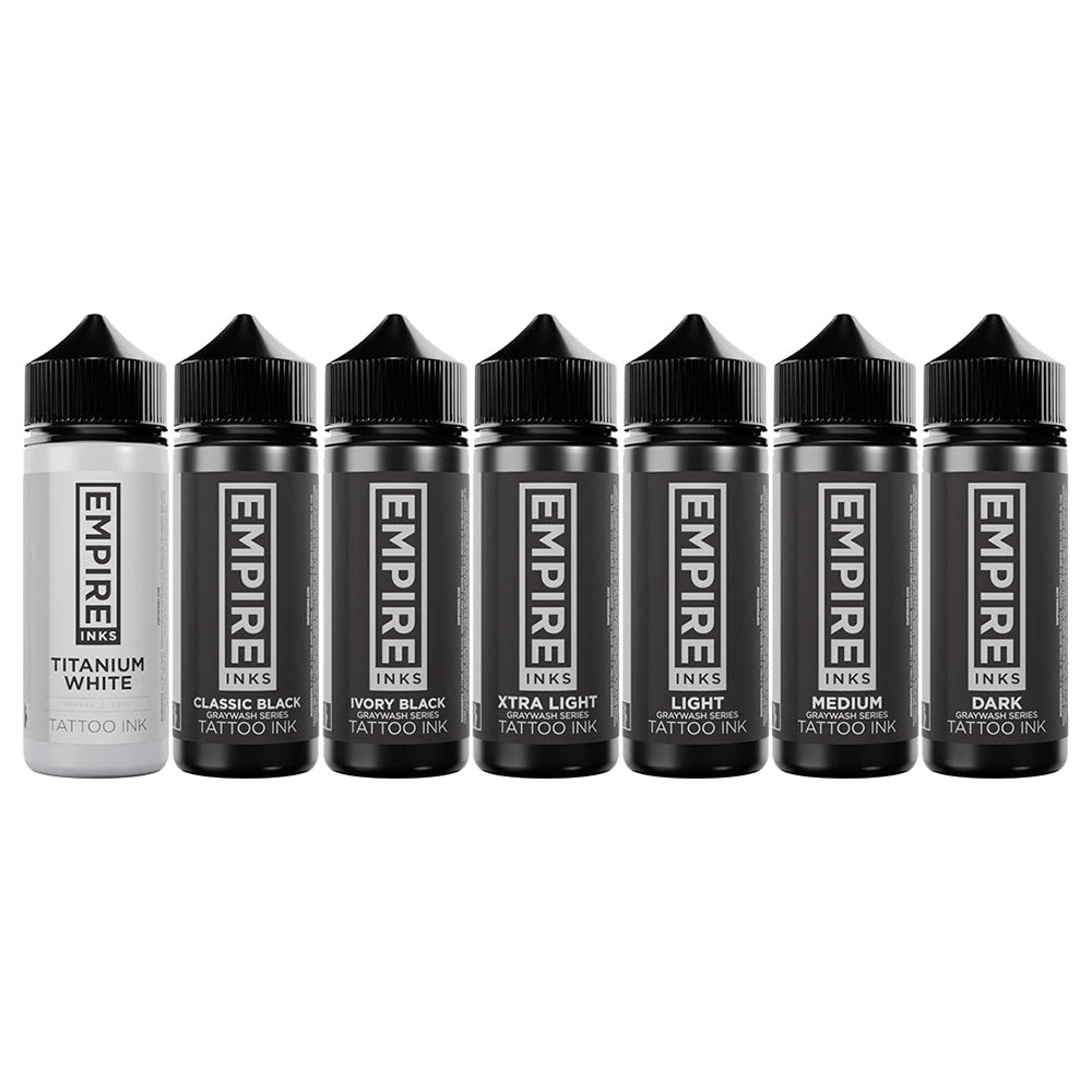 Empire Ink | Graywash Series | Full Graywash Set | Pick Size