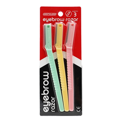 Eyebrow Razor (3 pack) - Monster Steel