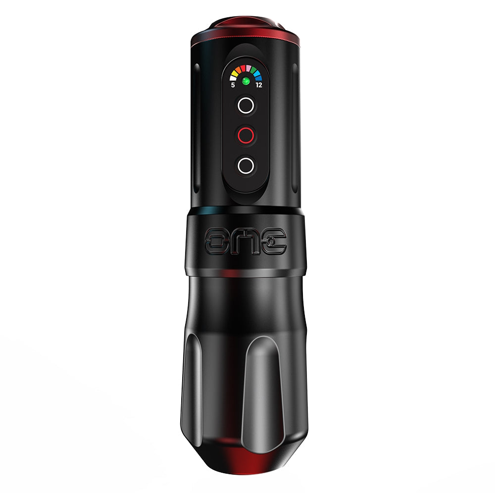 FK Irons One Tattoo Machine with Drop in Battery — 3.0mm or 4.0mm — Pick Color - Monster Steel