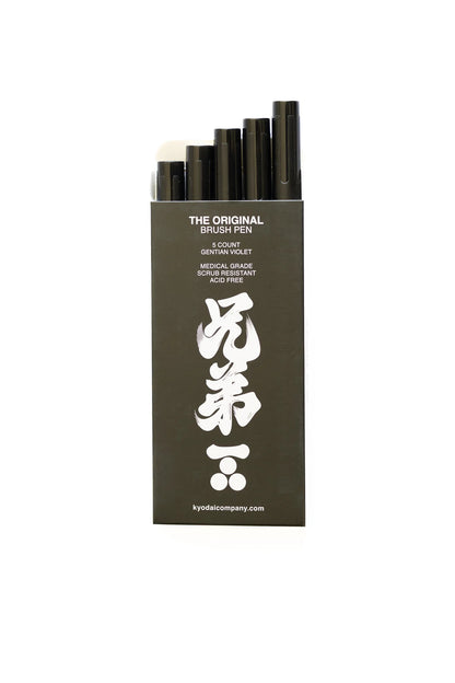 Kyōdai Firm-Tip Brush Pens — Pack of 5