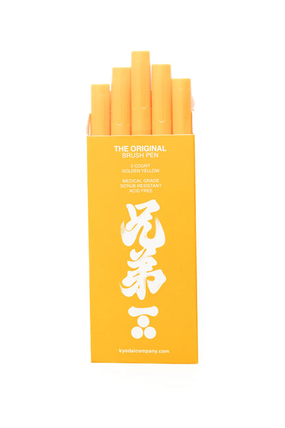 Kyōdai Firm-Tip Brush Pens — Pack of 5