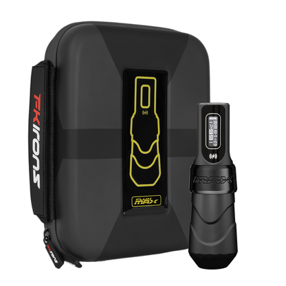 FK Irons Flux Max Tattoo Machine with 1 PowerBolt 2.0 — Pick Color and Stroke Length - Monster Steel