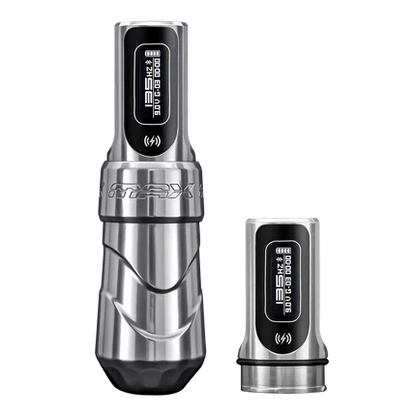 FK Irons Flux Max Tattoo Machine with 2 PowerBolt 2.0 — Pick Color and Stroke Length - Monster Steel