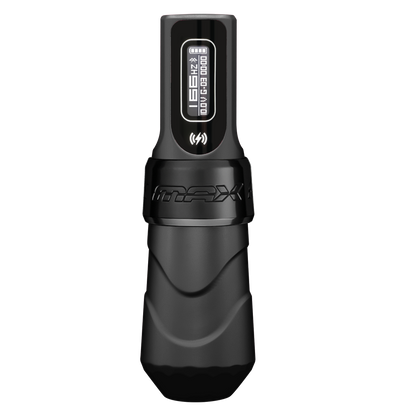 FK Irons Flux Max Tattoo Machine with 1 PowerBolt 2.0 — Pick Color and Stroke Length - Monster Steel