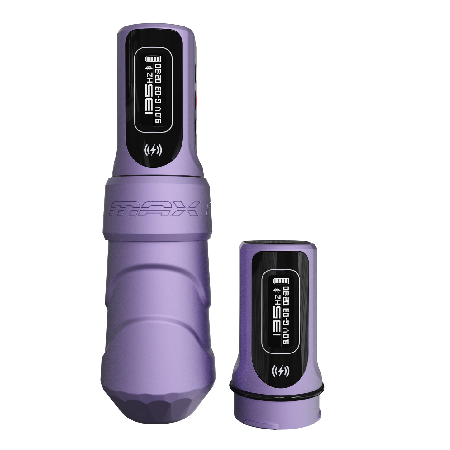 FK Irons Flux Max Tattoo Machine with 2 PowerBolt 2.0 — Special Edition Kawaii Series — 4.0mm Stroke - Monster Steel