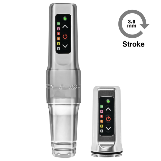 Flux Mini Silver 3.0 with Extra Battery - Monster Steel
