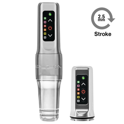 Flux Mini Silver with Extra Battery - Monster Steel
