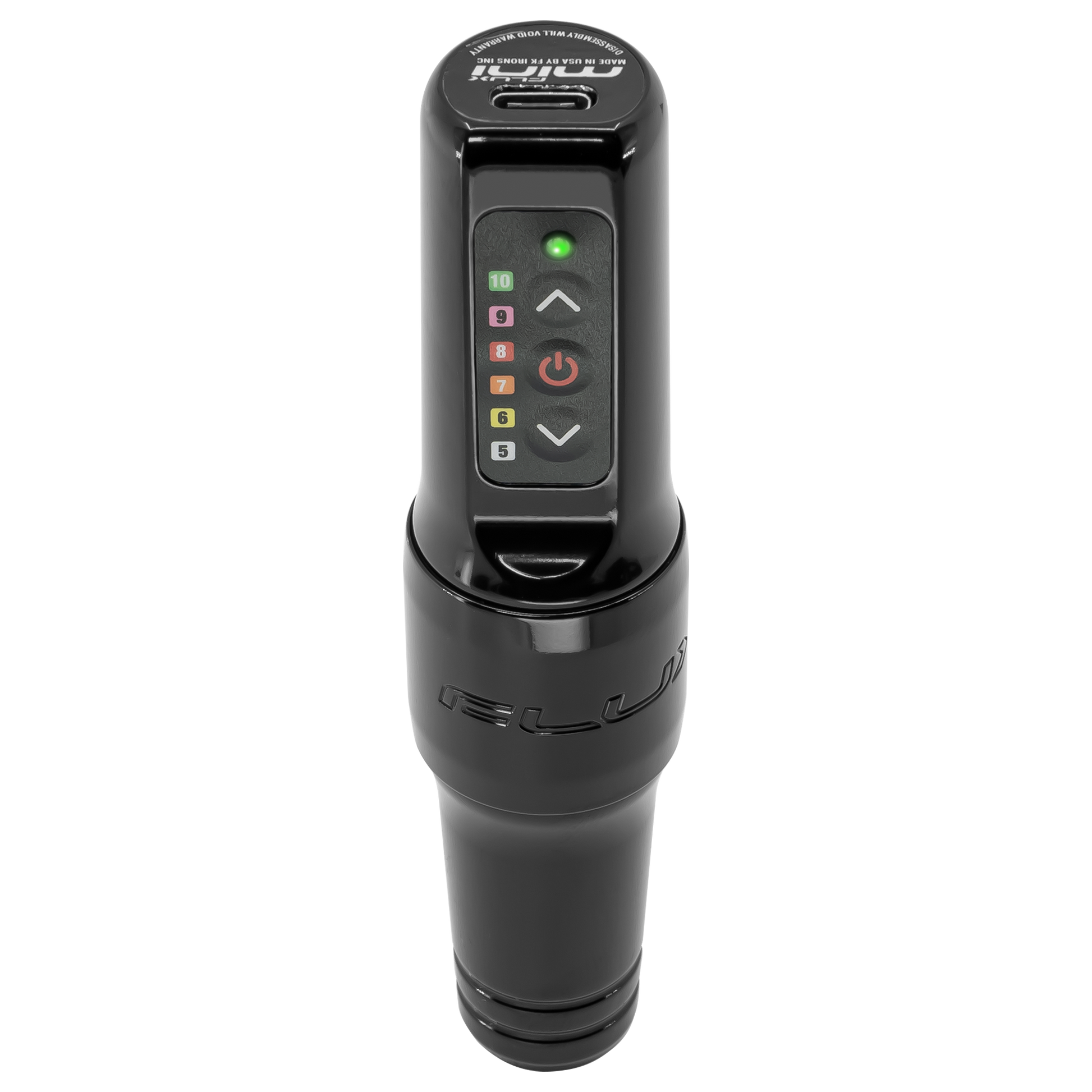 Microbeau Flux Mini Permanent Makeup Machine with 2 Battery Packs- 2.5mm - Monster Steel