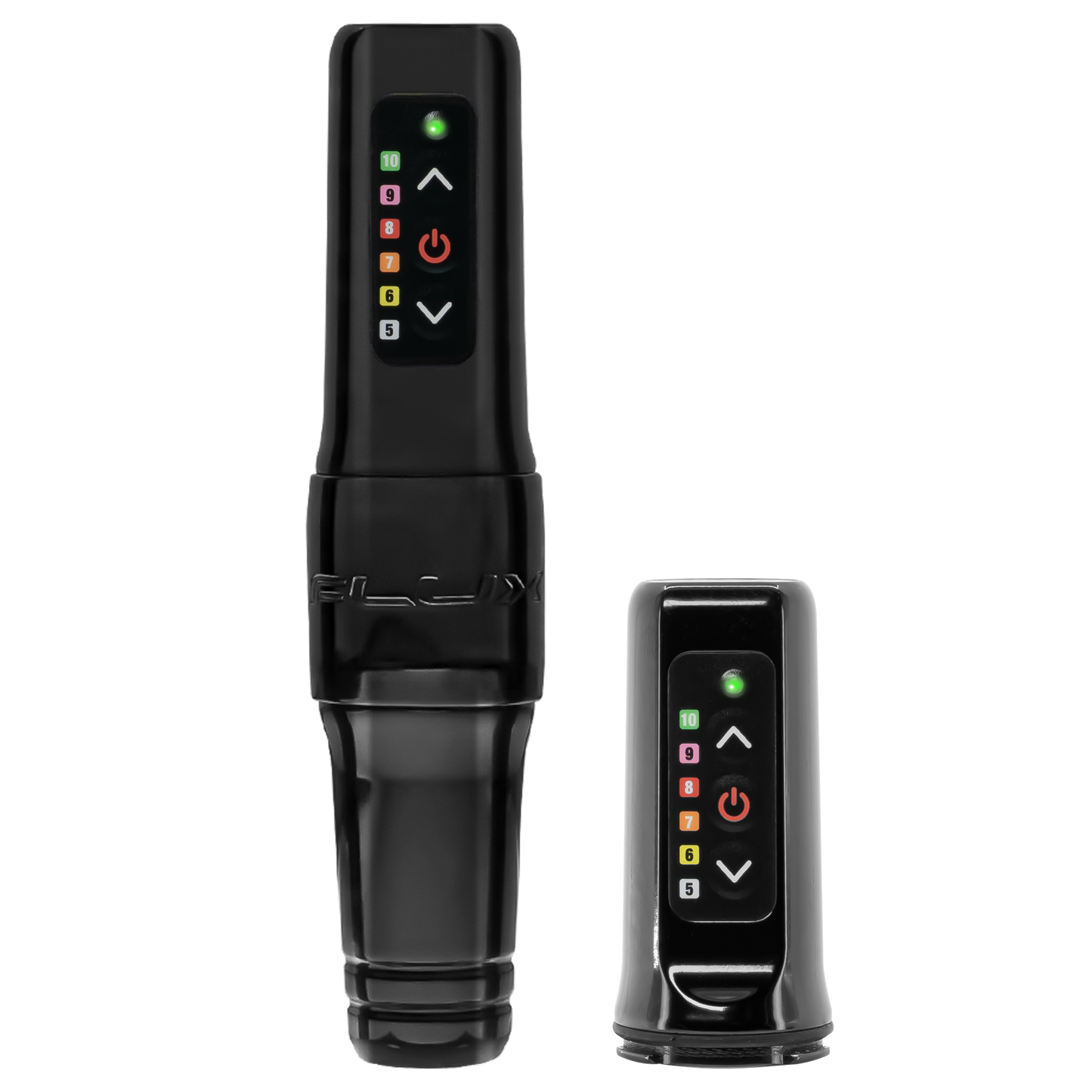 Microbeau Flux Mini Permanent Makeup Machine with 2 Battery Packs- 2.5mm - Monster Steel