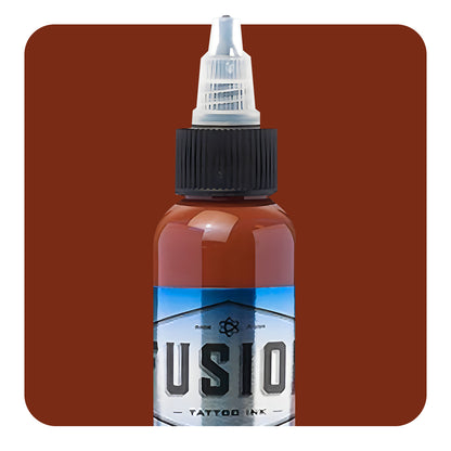 Fusion Tattoo Ink | Burnt Sienna | 1 oz - Monster Steel