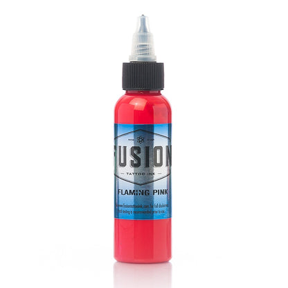 Fusion Tattoo Ink | Flaming Pink | 1 oz - Monster Steel