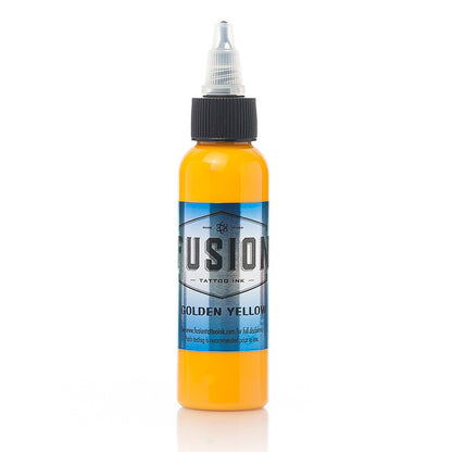 Fusion Tattoo Ink | Golden Yellow - Monster Steel