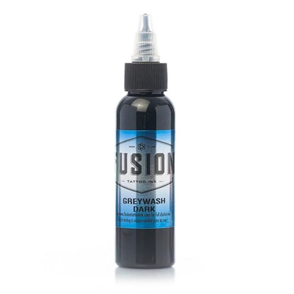 Fusion Tattoo Ink — Greywash Dark — Pick Size - Monster Steel