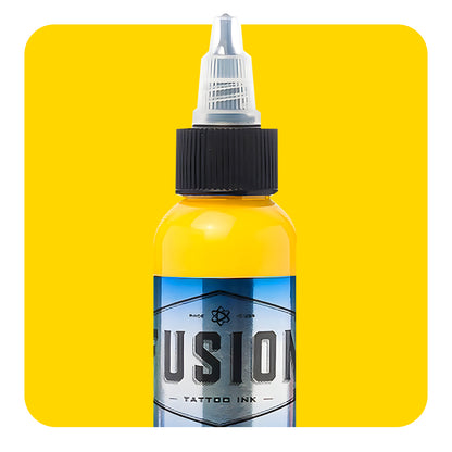 Fusion Tattoo Ink | Mixing Yellow | 1 oz - Monster Steel