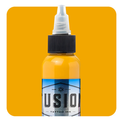 Fusion Tattoo Ink | Yellow Ochre | 1 oz - Monster Steel