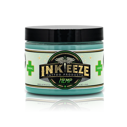 6oz Jar of CBD Glide Tattooing Ointment by INK-EEZE - Monster Steel