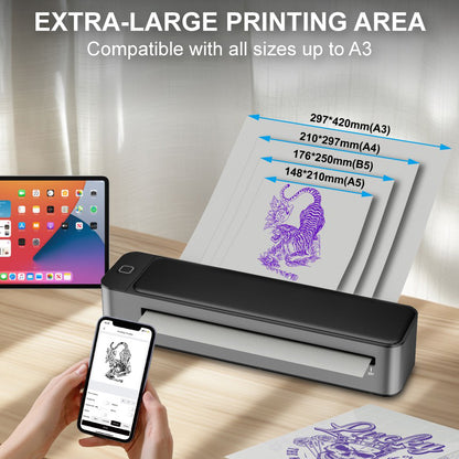 Saferly Bluetooth A3 Stencil Printer - Monster Steel