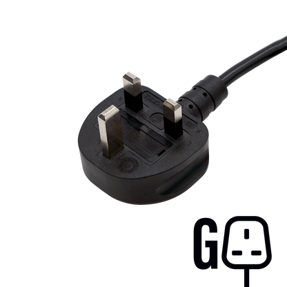 Hover Type-G International Power Cord - Monster Steel