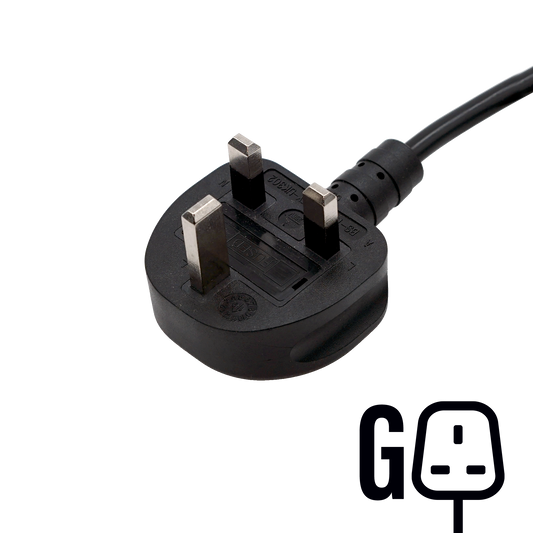 Hover Type-G International Power Cord - Monster Steel