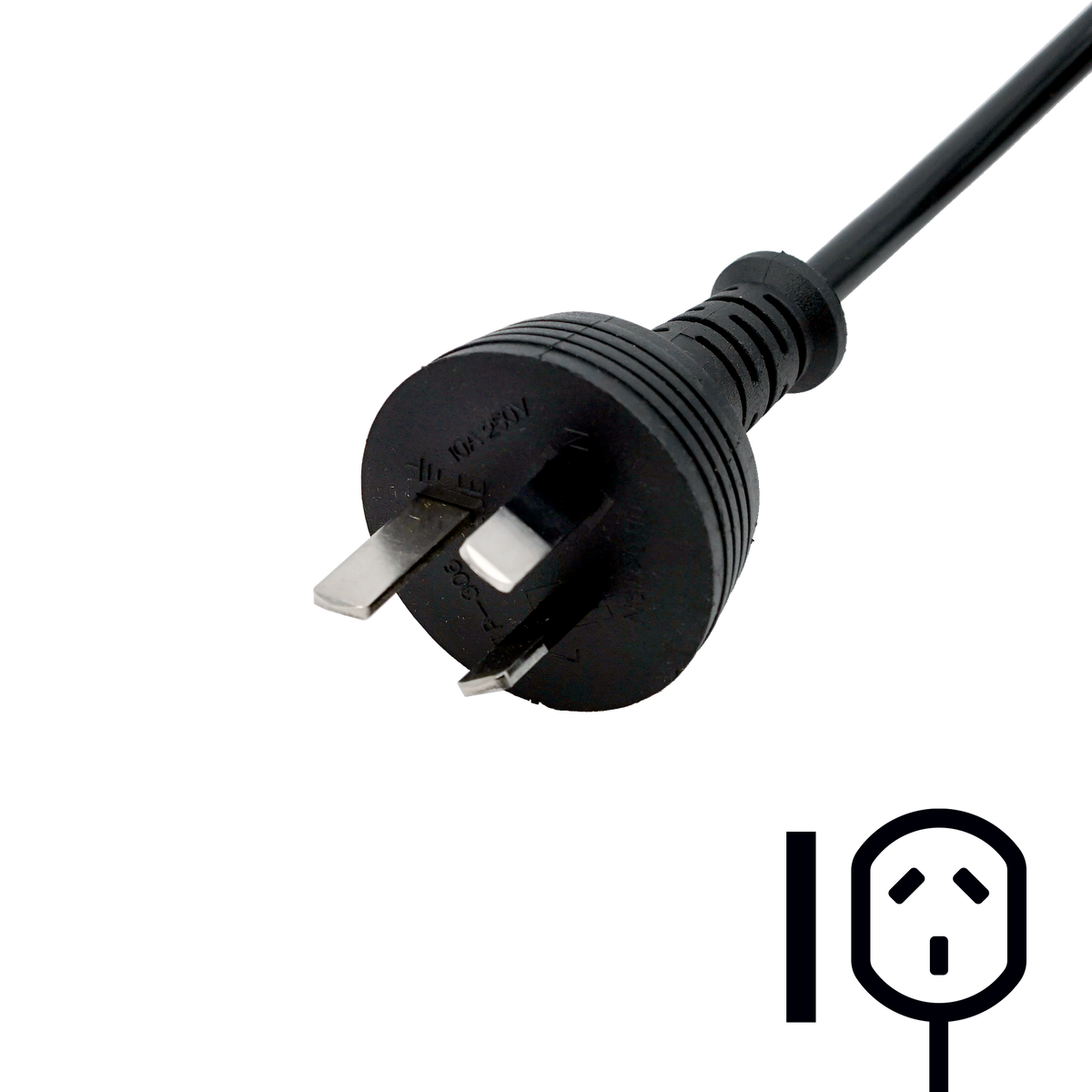 Hover Type-I International Power Cord - Monster Steel