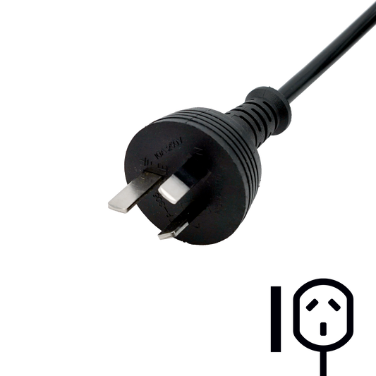 Hover Type-I International Power Cord - Monster Steel