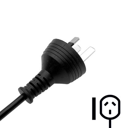 Hover Type-I International Power Cord - Monster Steel
