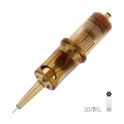 7 Round Liner 0.30mm Long Taper - 30/7RLLT - 06