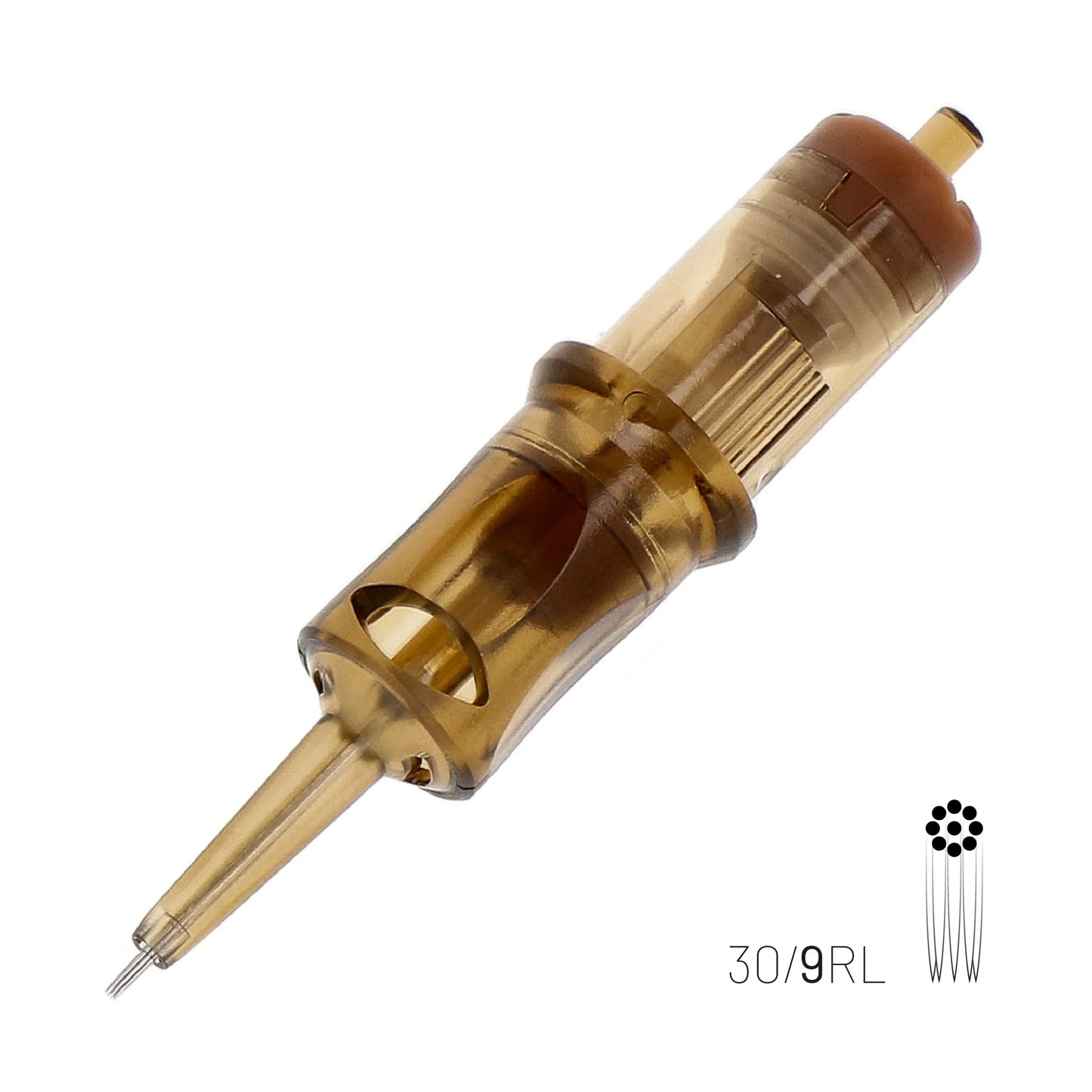 9 Round Liner 0.30mm Long Taper - 30/9RLLT - 06