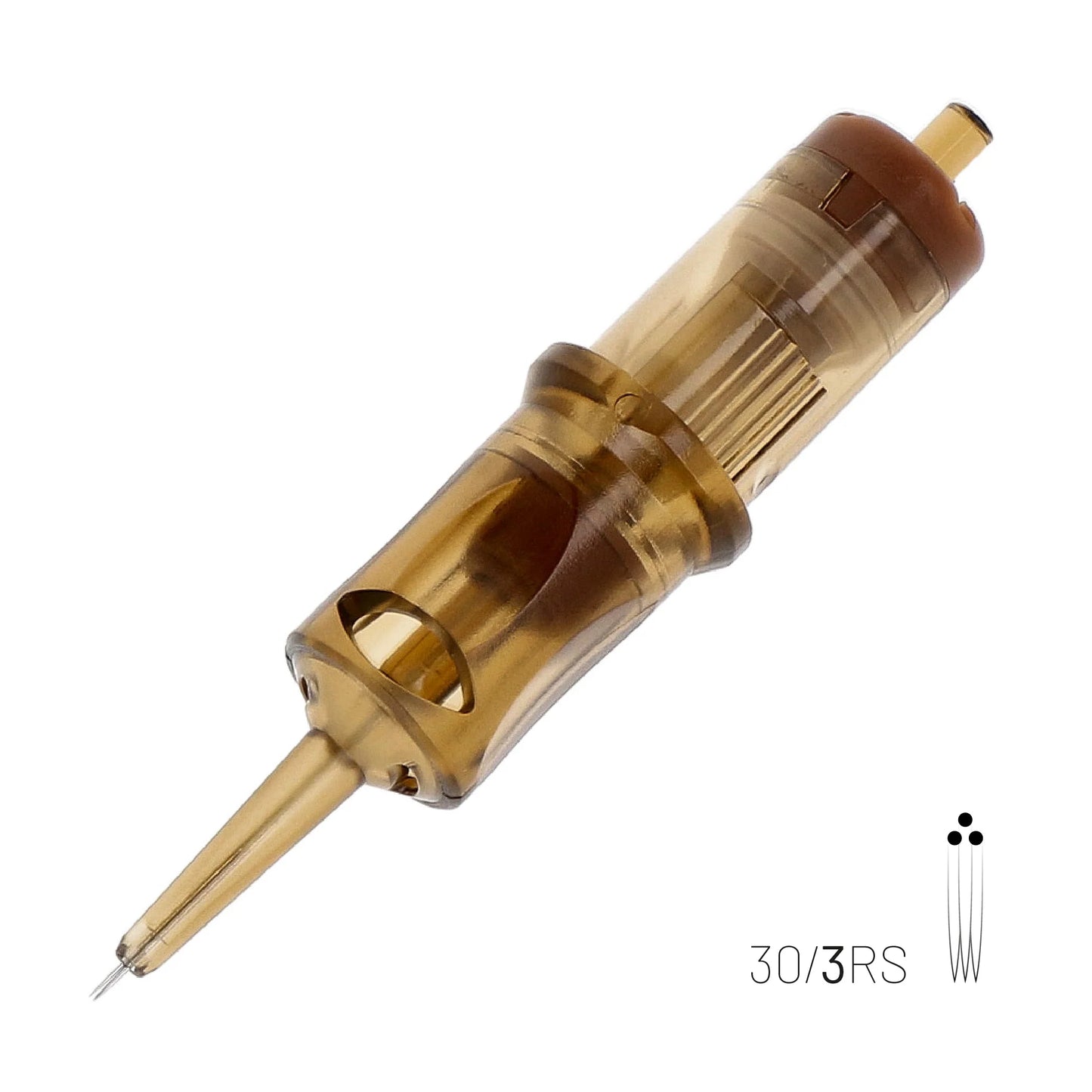 3 Round Shader 0.30mm Long Taper - 30/3RLST - 06