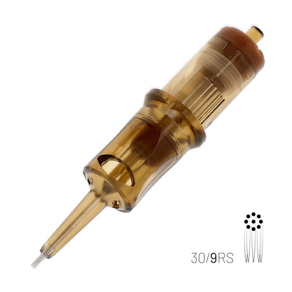 9 Round Shader 0.30mm Long Taper - 30/9RLST - 06