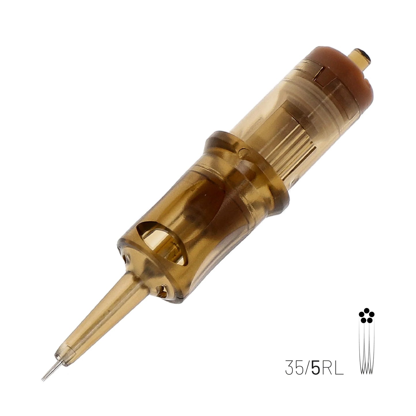 5 Round Liner 0.35mm Long Taper - 35/5RLLT - 06