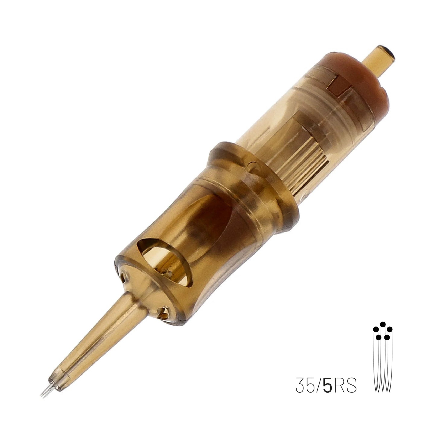 5 Round Shader 0.35mm Long Taper - 35/5RLST - 06