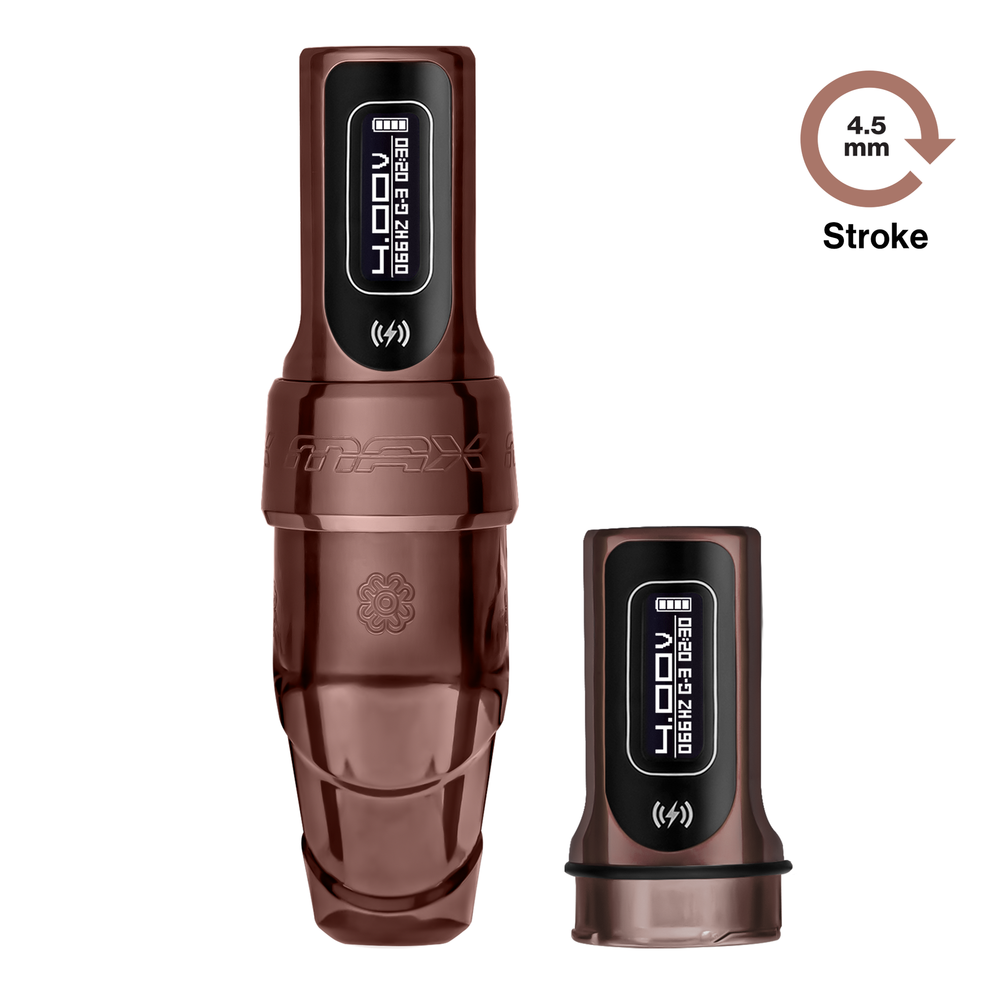 Flux S Max + Extra Powerbolt II Oudwood - Monster Steel