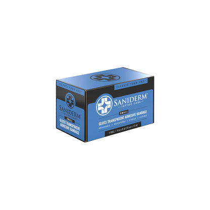 Saniderm Transparent Adhesive Bandage - 4" x 8 yard Roll - Monster Steel