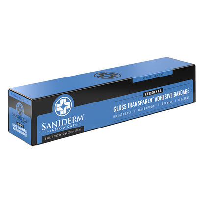 Saniderm Transparent Adhesive Bandage - 10.2" x 2 yard Roll - Monster Steel
