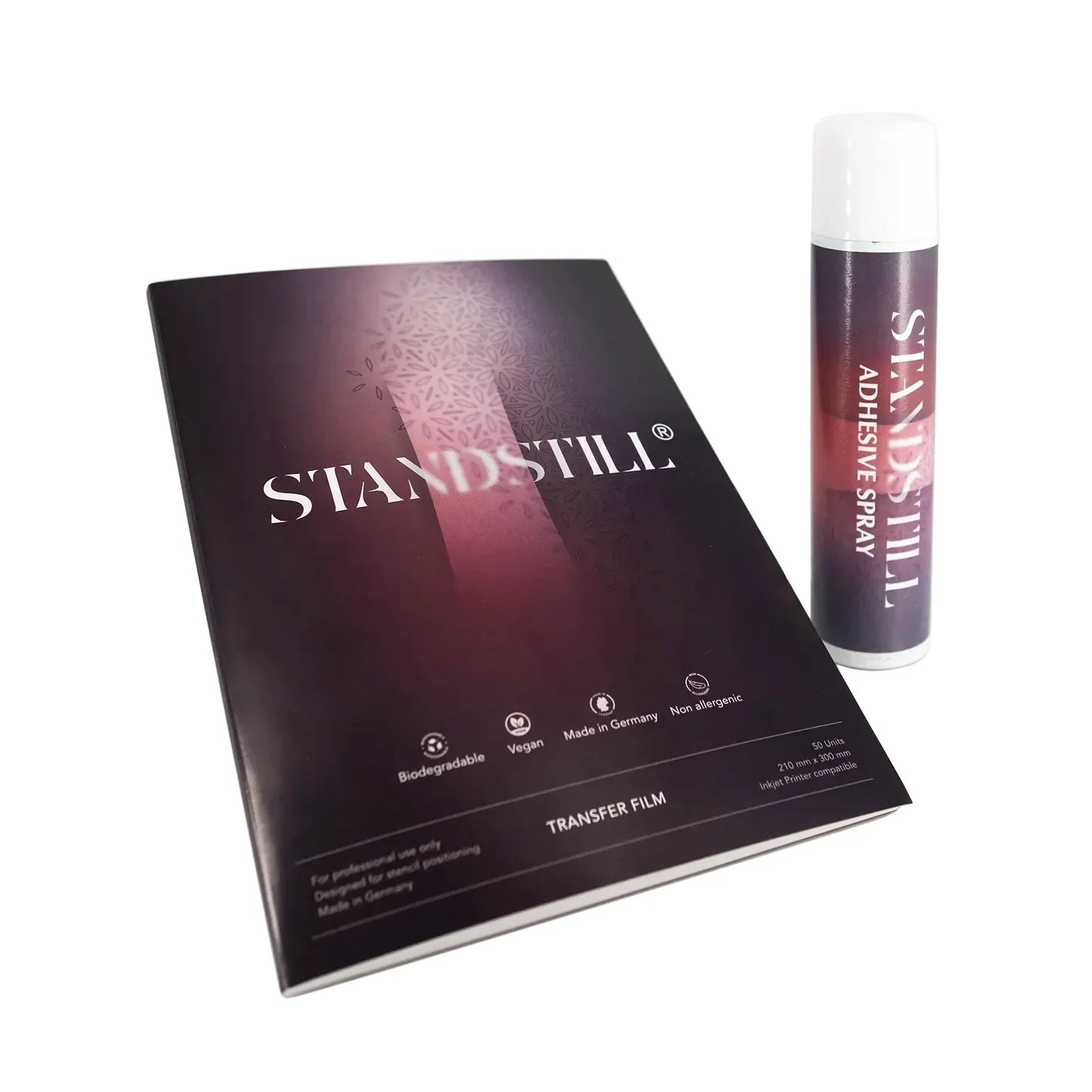 StandStill Transfer Film and Adhesive Stencil Spray - Monster Steel