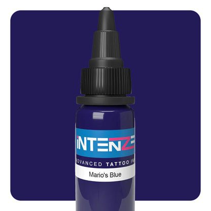Intenze Tattoo Ink - Marios Blue - Pick Size - Monster Steel